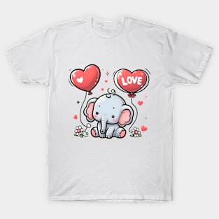 Valentine's Cartoon Delights T-Shirt T-Shirt